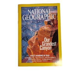 National Geographic Magazine Our Grandest Canyon January 2006